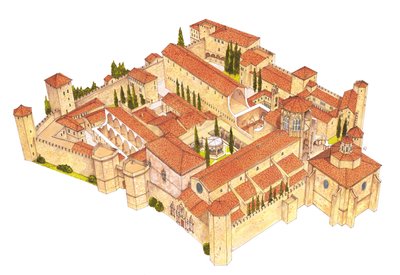Poblet Monastery. Catalonia, Spain by Fernando Aznar Cenamor